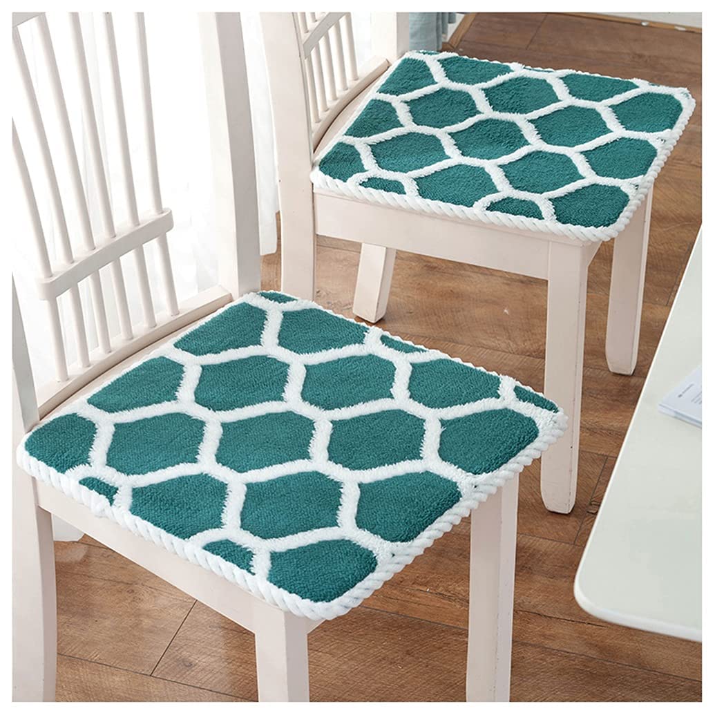 Coussin de chaise antidérapant en peluche pour soulager les assises trop dures