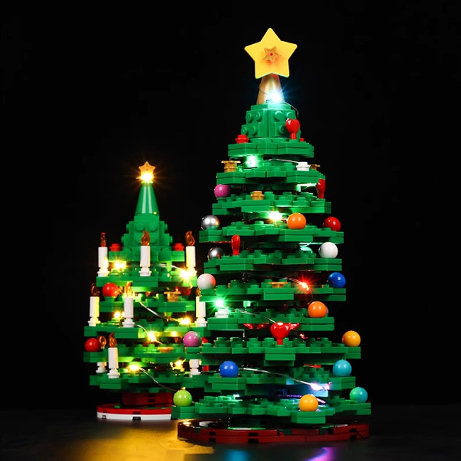 LED Lighting Kit Compatible with Lego 40573 Christmas Tree Series LED Light Set (Model Kit Not Included - Lighting Components Only) (Classic Edition)