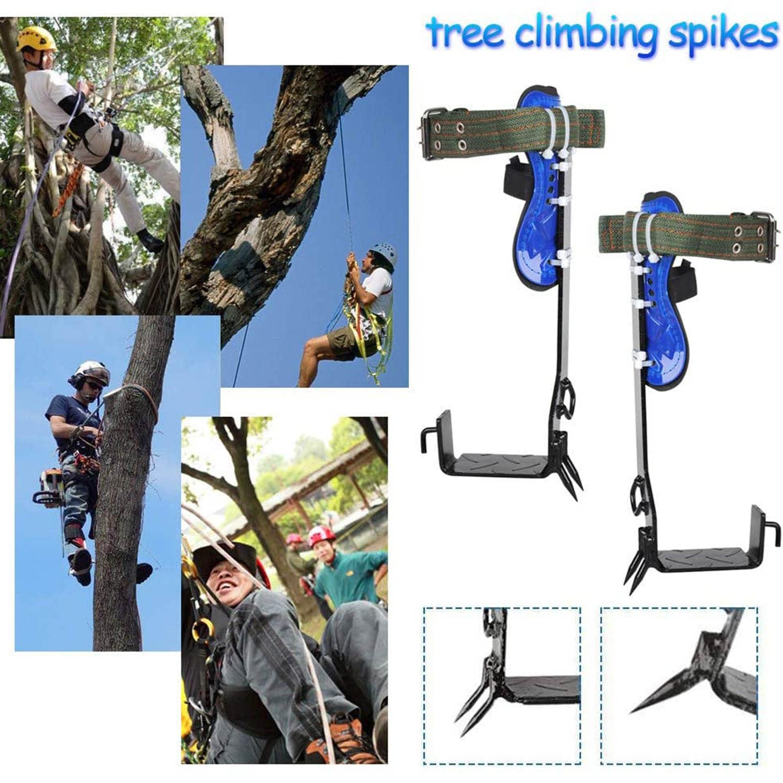 Amazon.co.jp: 木登り器 木登り道具 、ツリークライミングツール、滑り