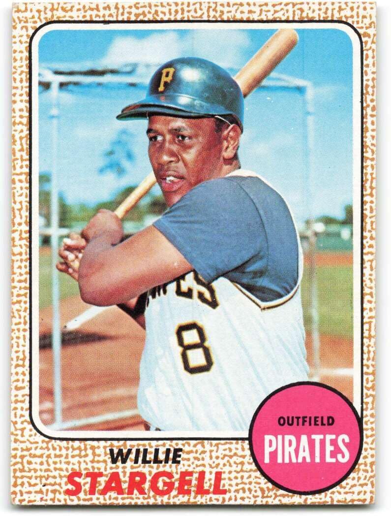 1968 Topps #86 Willie Stargell NM++ Pittsburgh Pirates Baseball Trading Card