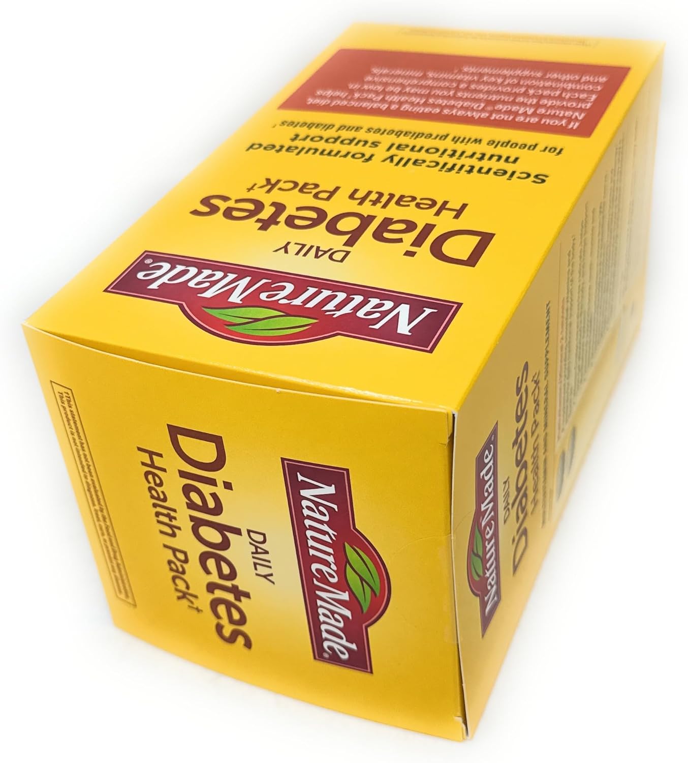 Nature Made Daily Diabetes Health Pack, Dietary Supplement for Nutritional Support, 60 Packets