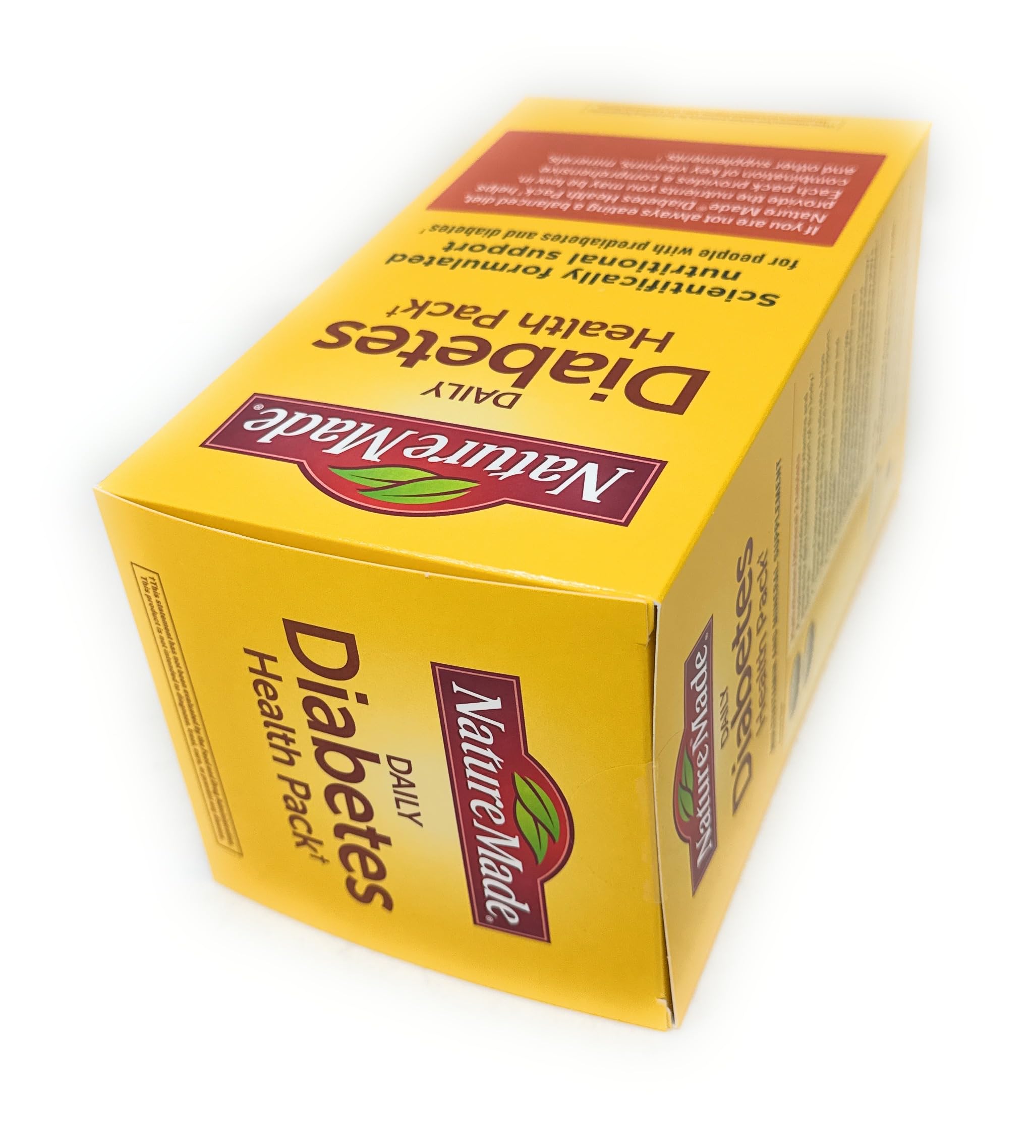 Nature Made Daily Diabetes Health Pack, Dietary Supplement for Nutritional Support, 60 Packets — Amazon image 6
