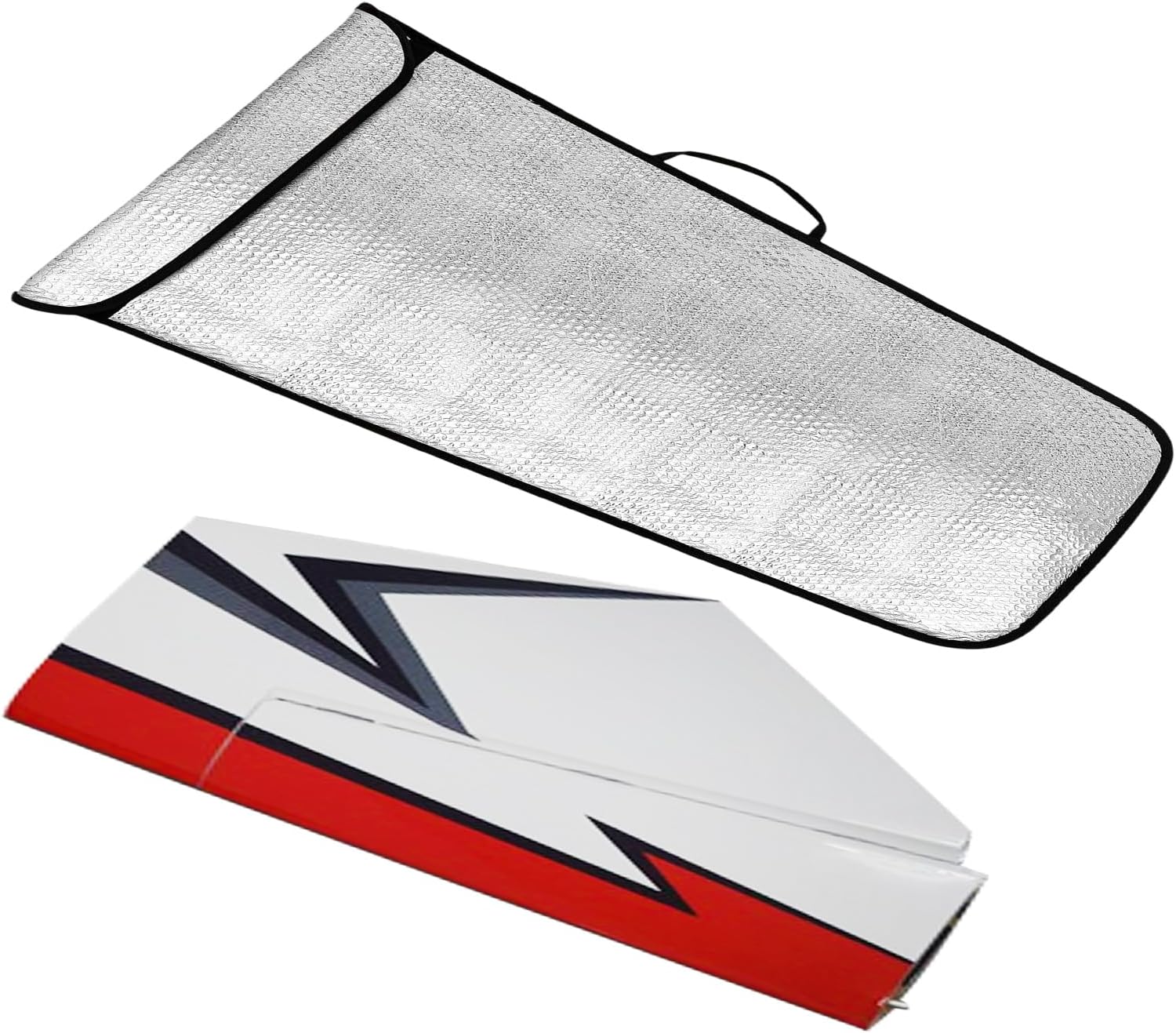 RC飛行機ウィングバッグ、旅行と収納にやさしい、気泡層保護バッグ、防水ウィング保護ケース、持ち運びが簡単、旅行、アウトドア愛好家用パ