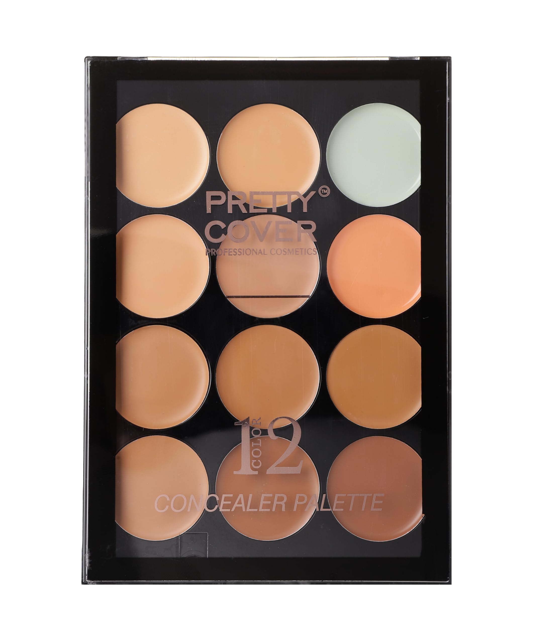 Multi-Shade Concealer Palette - Blends to Cover Acne, Redness & Imperfections with a Natural Finish-image-23