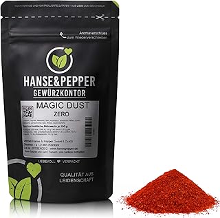 600g Magic Dust Rub Zero Barbecue Zero Sugar Diät Marinade Low Carb -Grill Serie