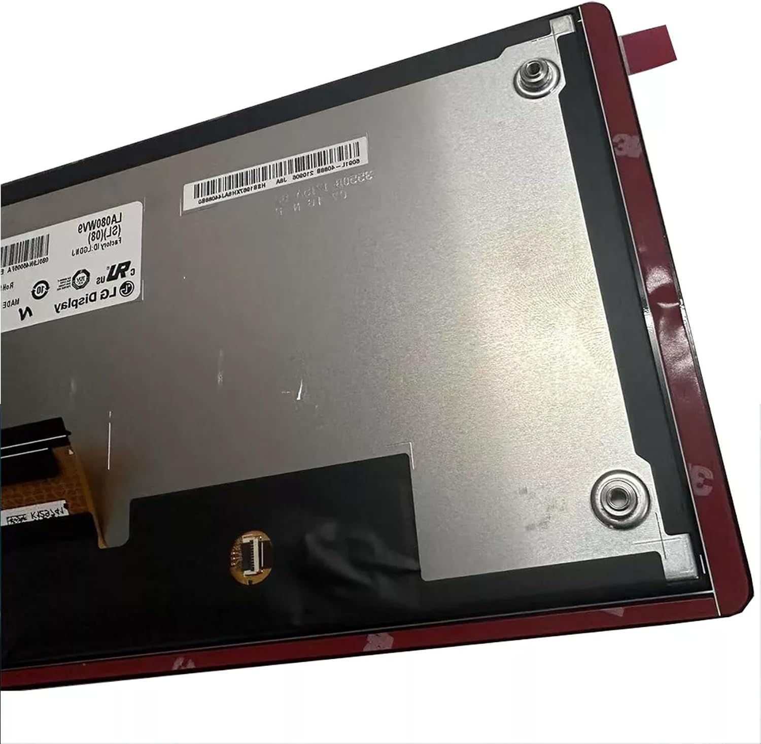 8" LCD Display Touch Screen Replacement for Kia NIRO Sportage Telluride, for Hyundai Santa FE Tucson III MK3 2019-2020 Navigation Radio - Replace LA080WV9
