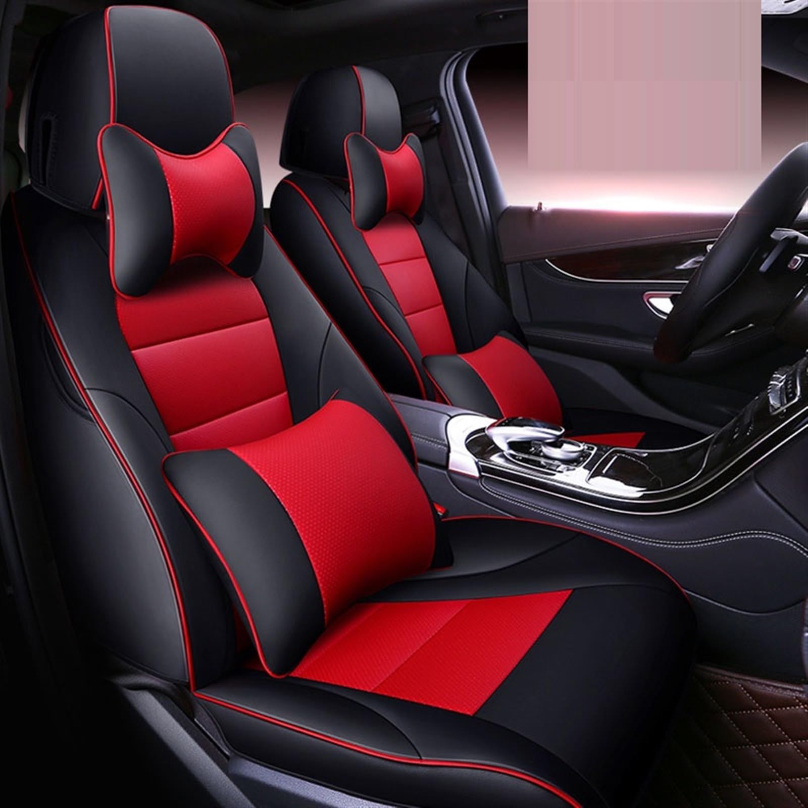 NOHEEU Car Seat Cushion Covers For LEXUS RX270 RX350 RX450h RX300 RX330 RX400h RX200 NX200 NX300 NX300h Accessories