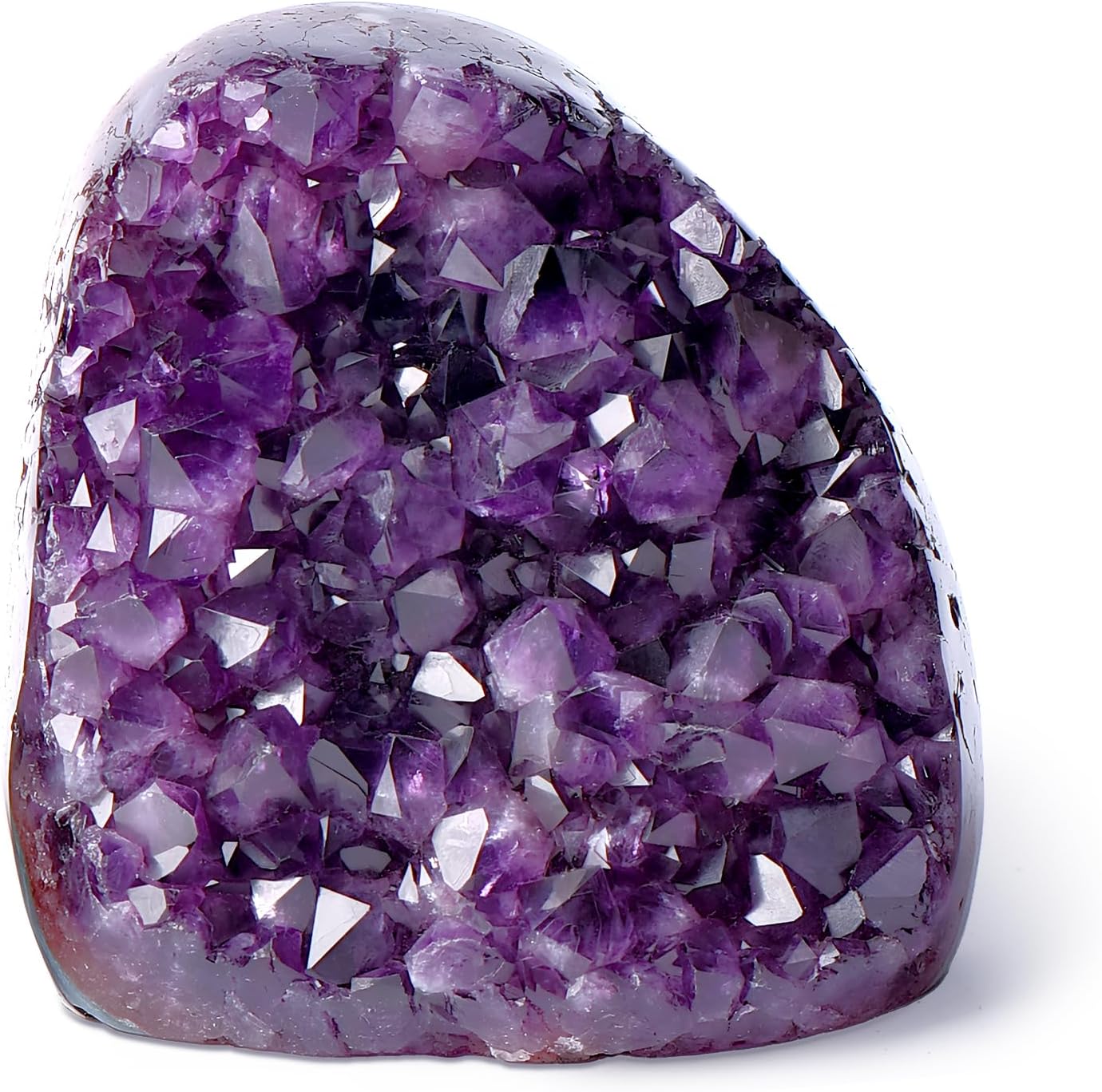 Amethyst Crystal Cluster - Raw Amethyst Stones, Gemstones, Healing Crystals Rock, Mineral Geode Rocks Stones Energy Balancing Gemstones Gifts for Women Men (500g-1.10lb)