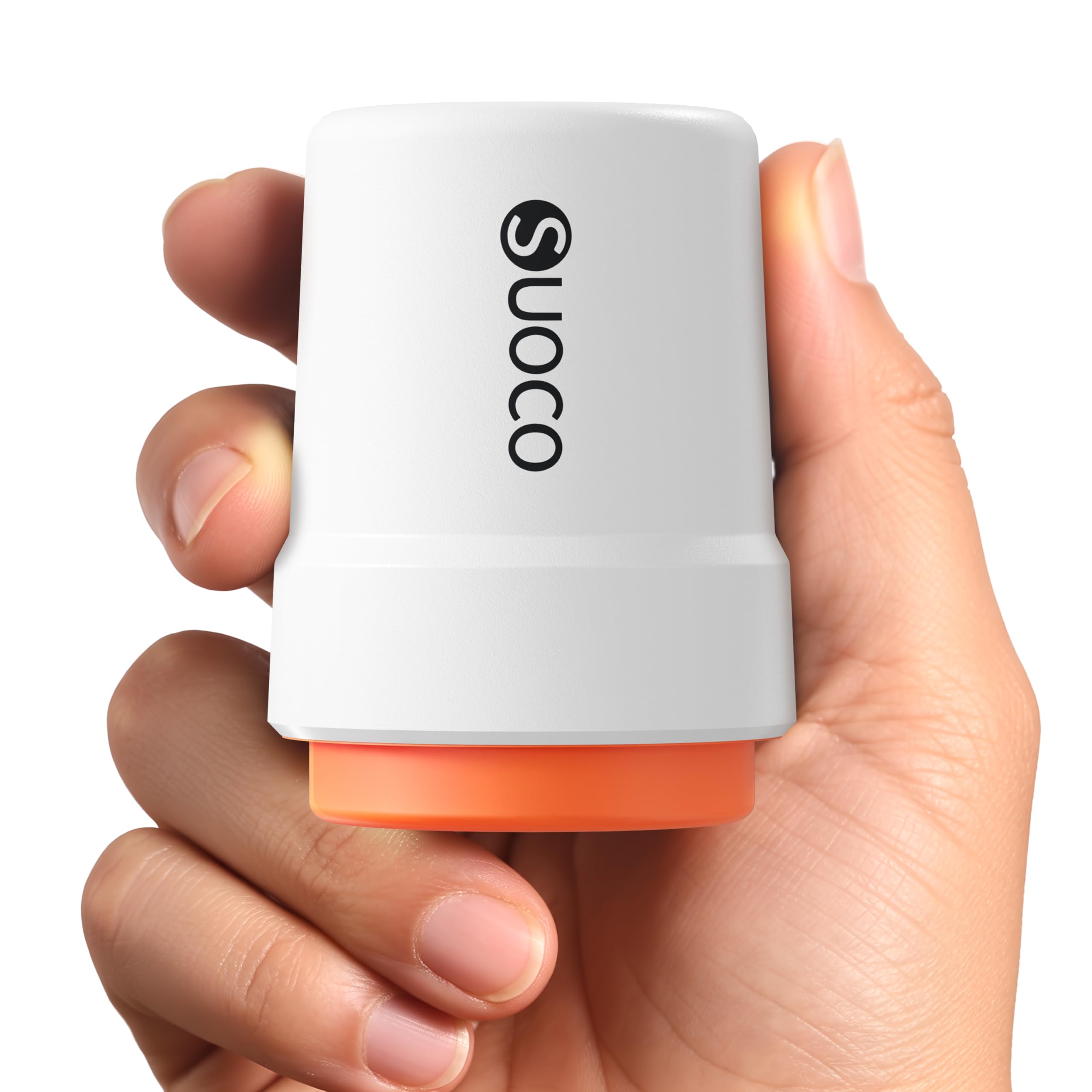 SUOCO Travel Vacuum Pump for Vacuum Storage Bags, Mini USB Rechargeable Portable Cordless Electric Pump for Compression Seal Space Saver Bags (Storage