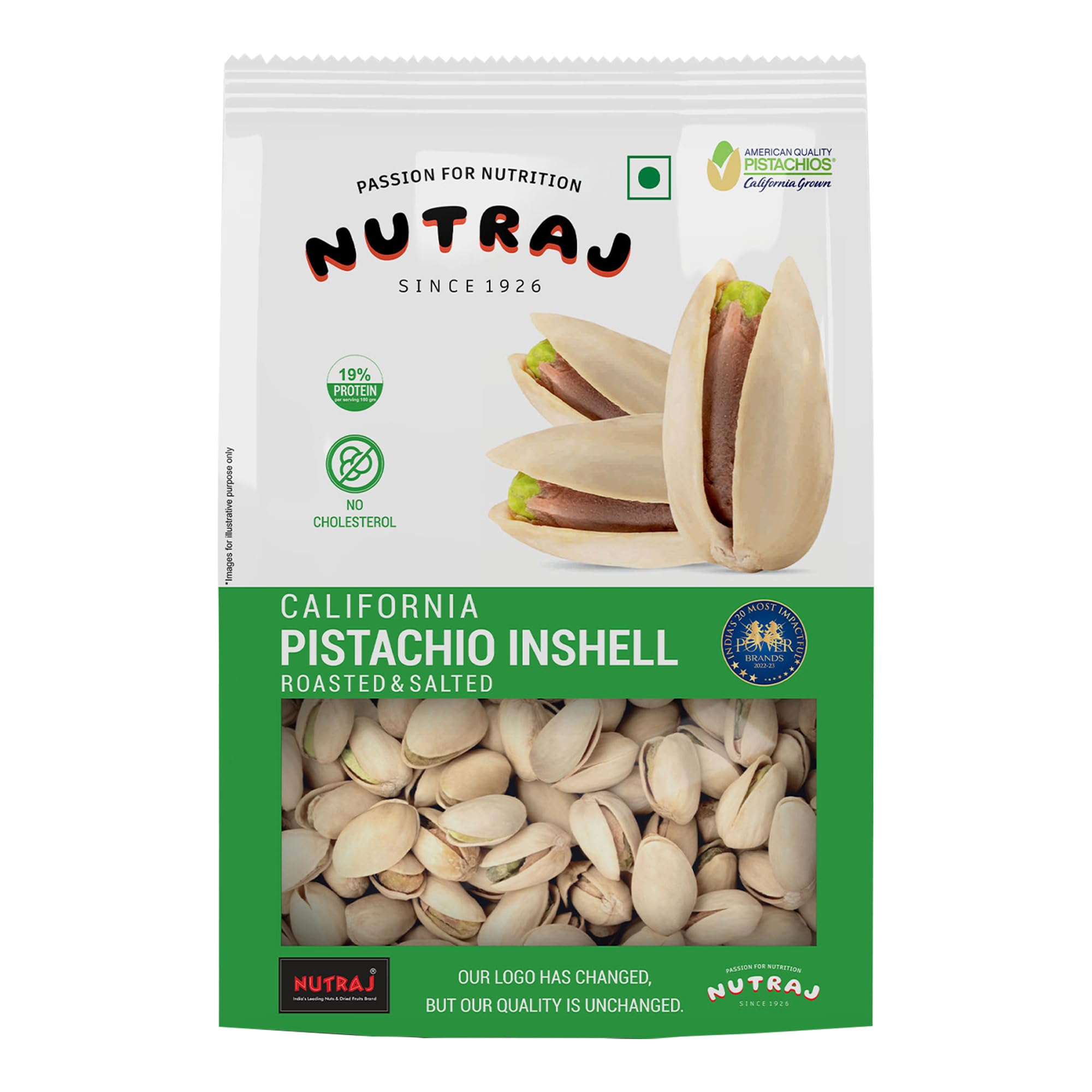 Nutraj California Salted Pista 400gm | Dry Fruit | Pistachios
