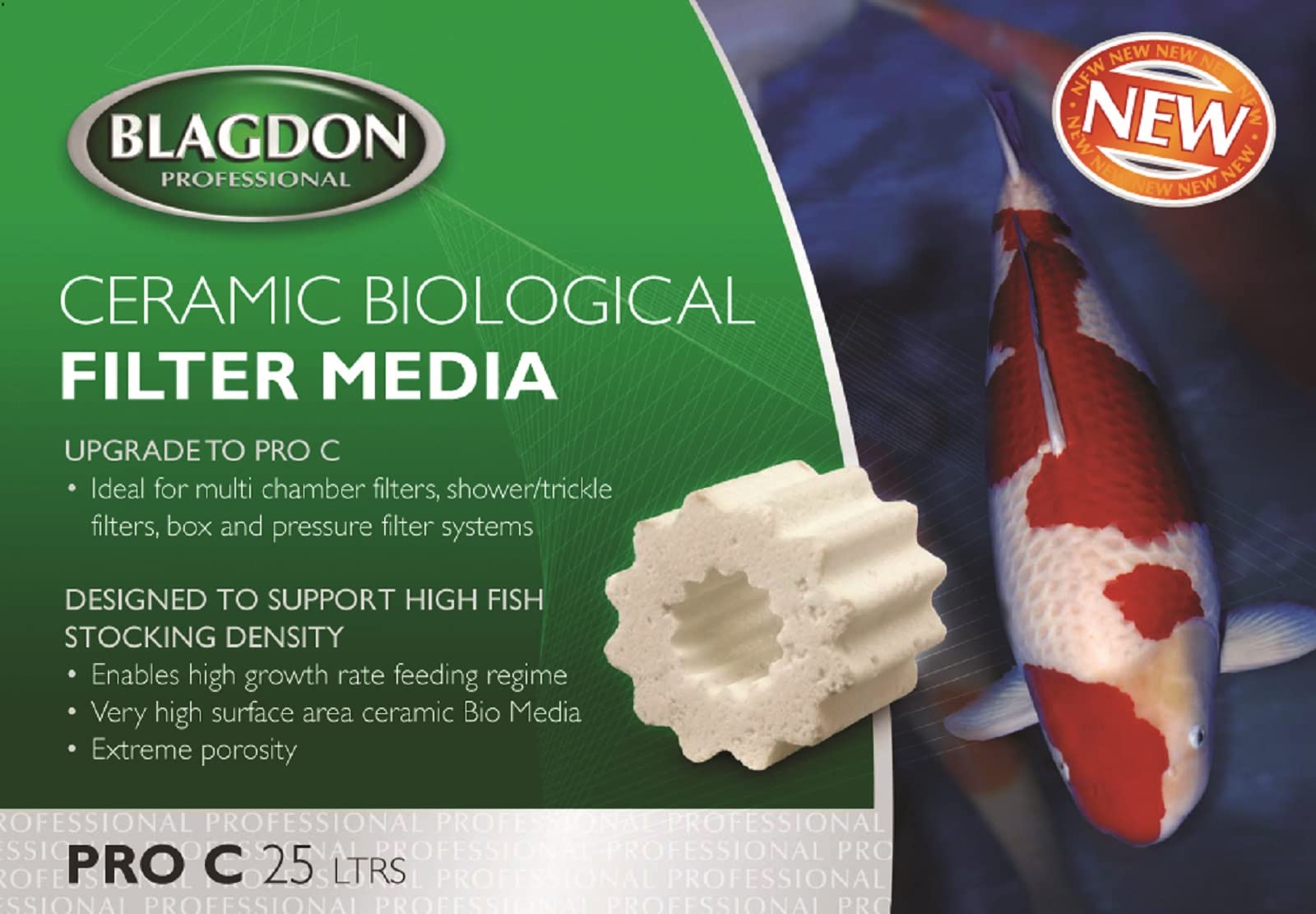 Blagdon profesjonalny bio filtr ceramiczny, 25 litrów