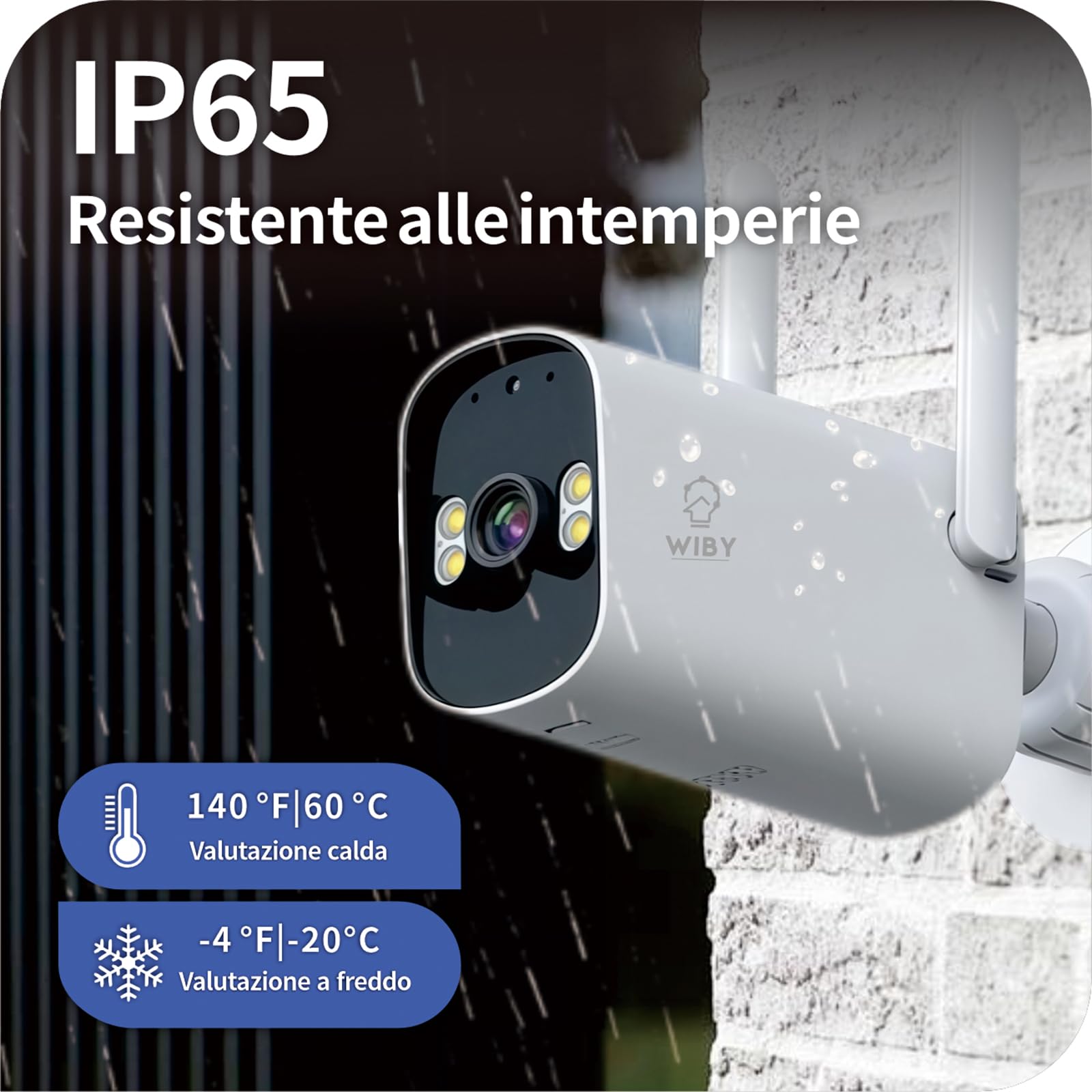Reolink 5MP 2.4/5GHz WiFi Telecamera di sicurezza per esterni, Pan/Tilt, zoom ottico 3X, visione