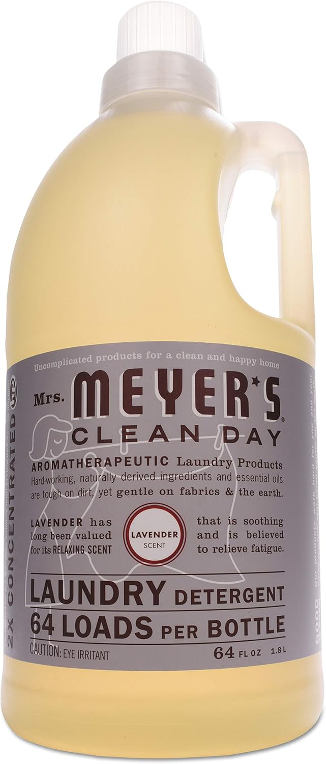 Mrs. Meyer's Clean Day Laundry Detergent, Lavender - 64 fl oz