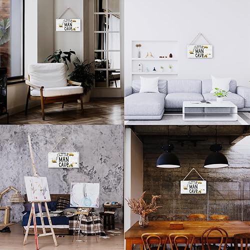 Miniatura 6 de Letrero de construcción para camión, tractor, vehículo de transporte, letrero de cueva de hombre pequeño, decoración de habitación de niños,