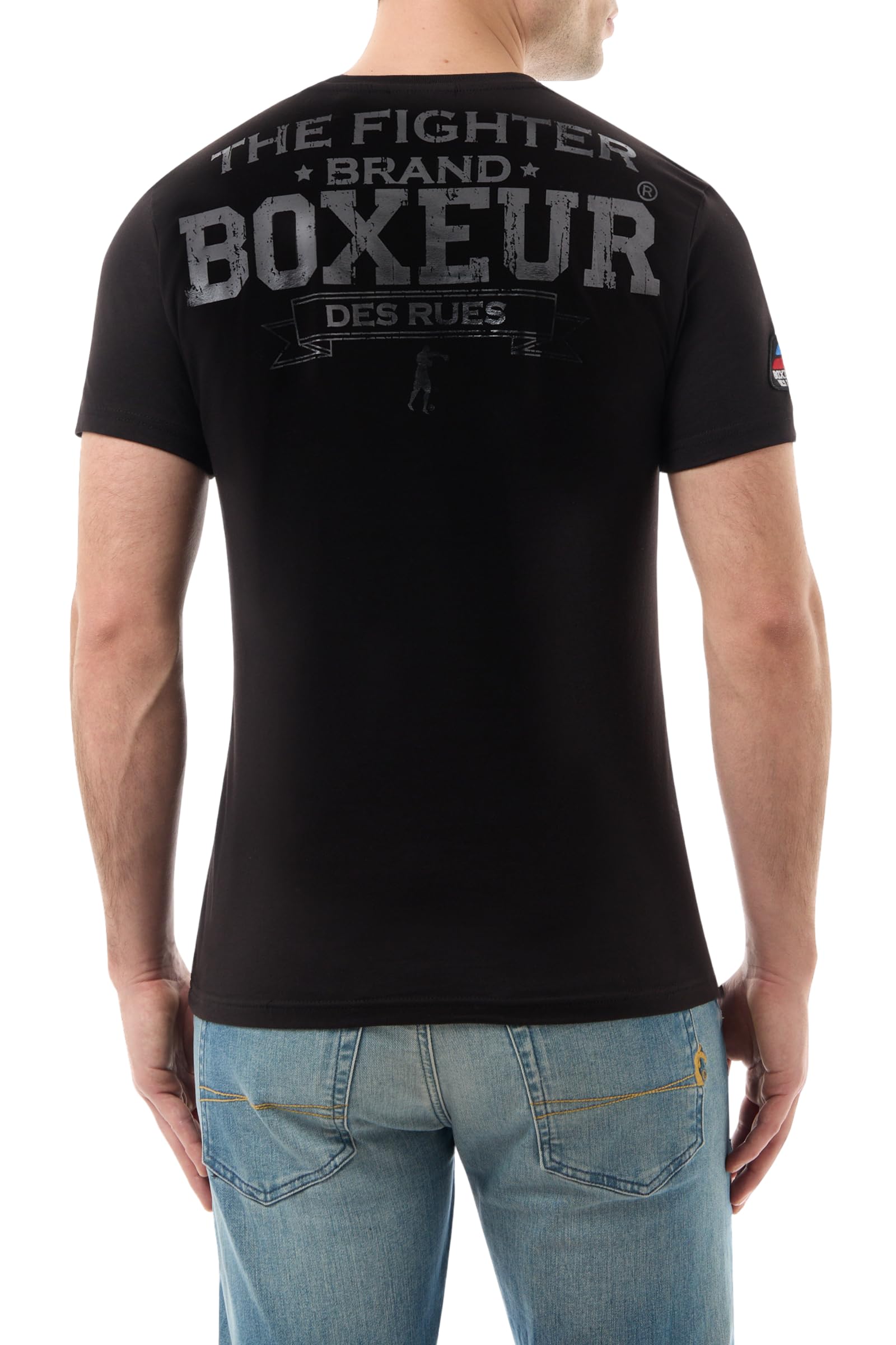 BOXEUR DES RUES T-Shirt Iconica Black e Titanio