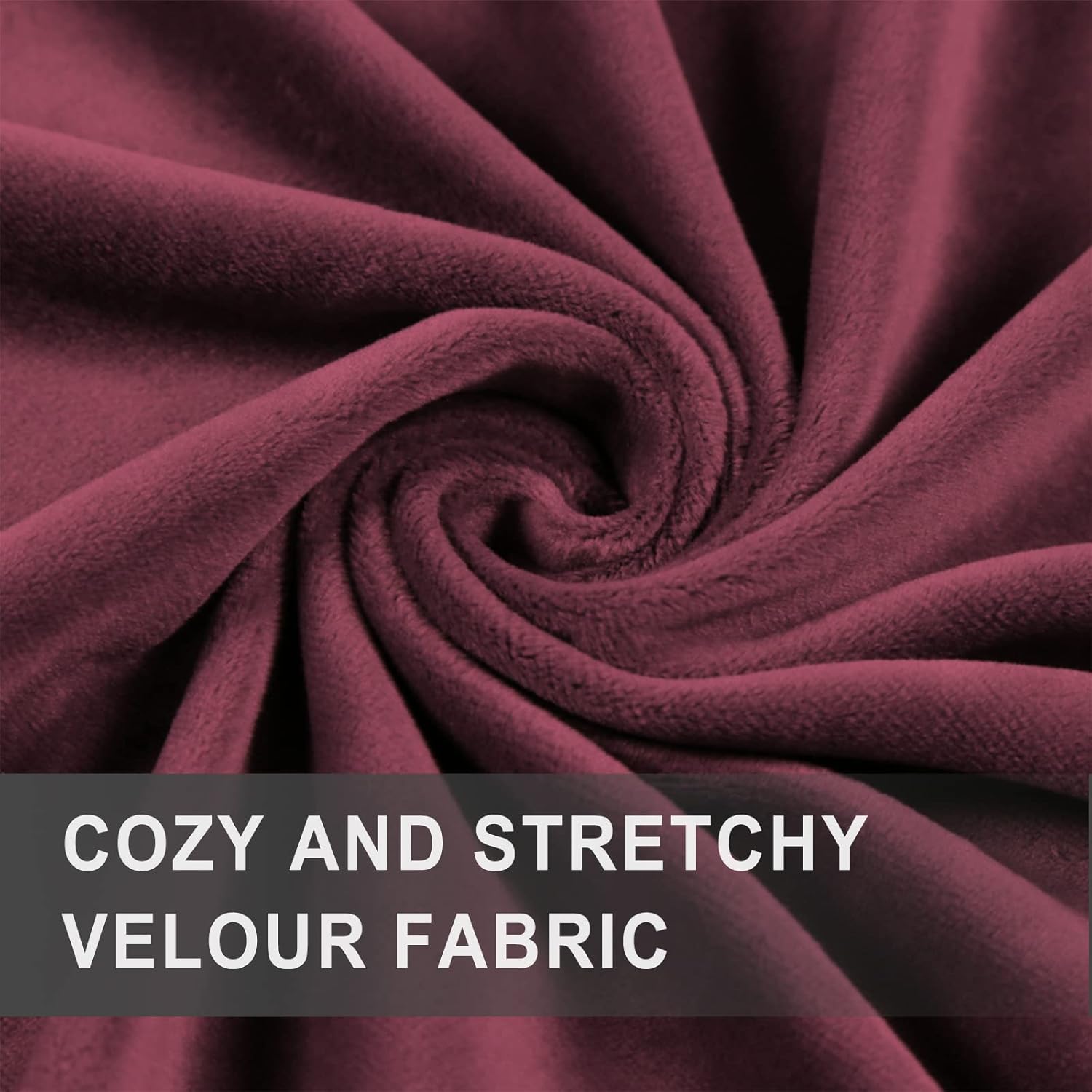 COZZIPLUS Women Velour Legging- High Waisted Buttery Soft Velvet Stretchy Legging - Image 5