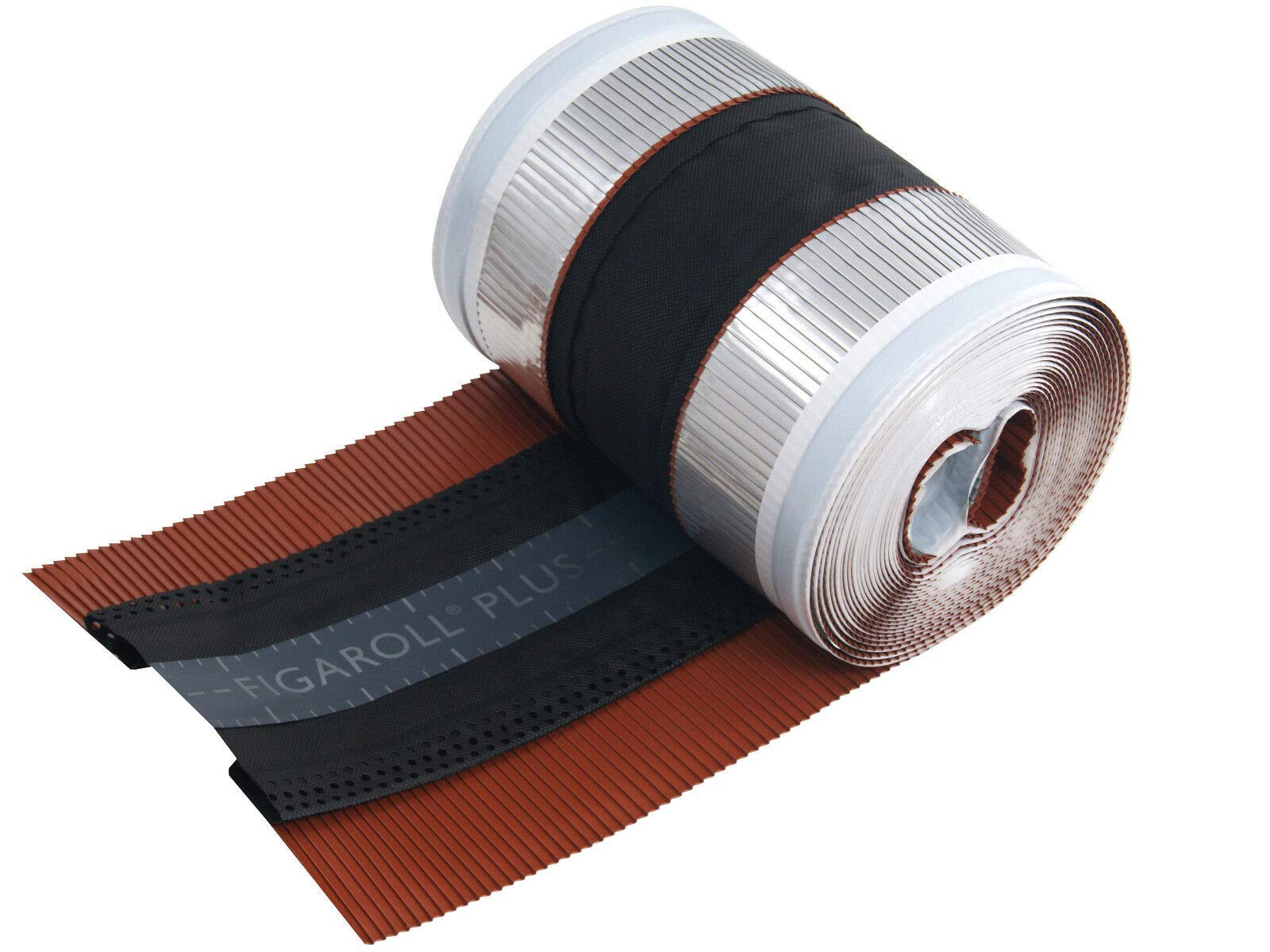 Firstband Firstrolle Gratrolle Grat Rollfirst Braas FIGAROLL PLUS 10 m in 4 Farben, variable Breite 280-320 mm (Ziegelrot)