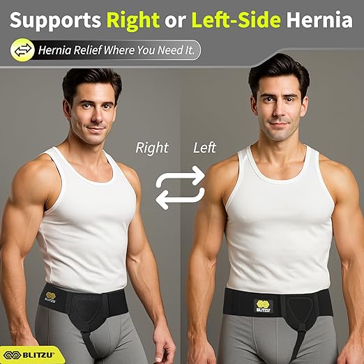 Faja Inguinal BLITZU Ajustable Para Hombres Y Mujeres L/XL miniatura 7