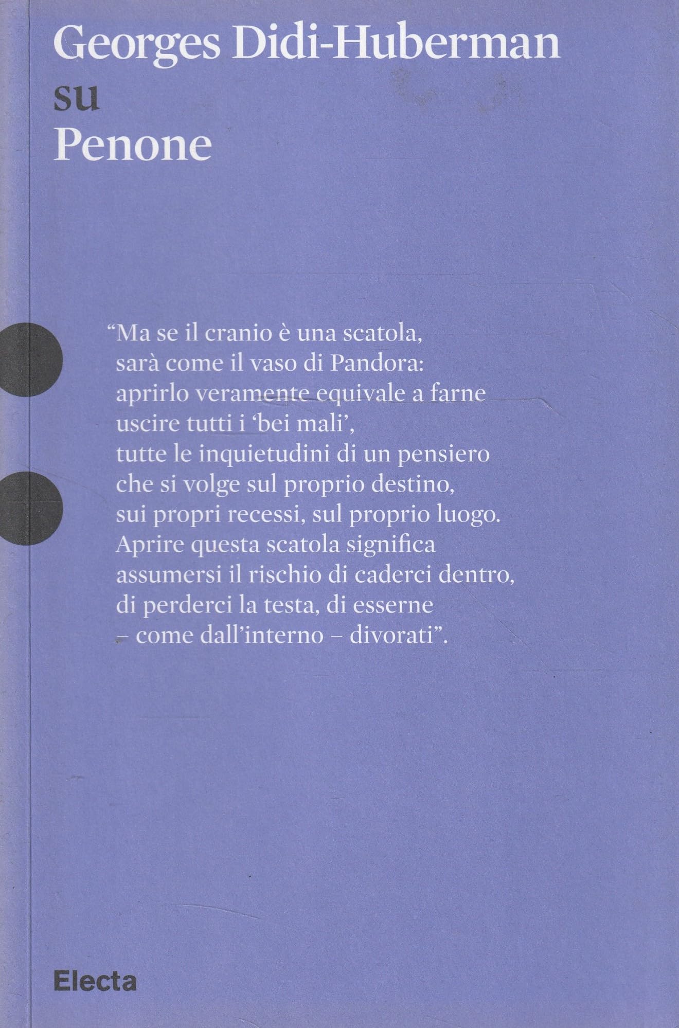 George Didi-Huberman Su Giuseppe Penone - 4