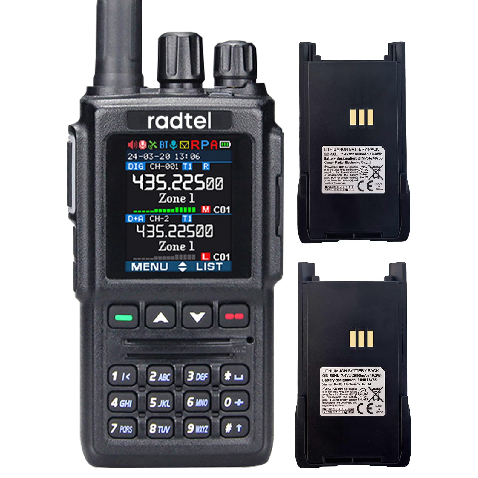 Amazon.com: Radtel RT-7D DMR Radio UHF/VHF Dual Band Digital