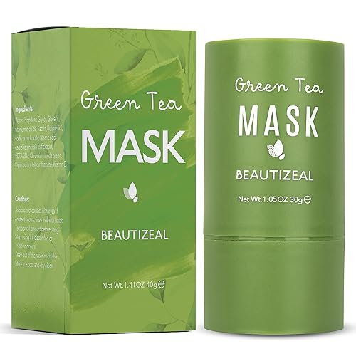 Palillo de arcilla purificadora de té verde hidratante facial control de aceite poros limpios profundos para todo tipo de piel hombres y mujeres 1 disponible en Yaxa Colombia