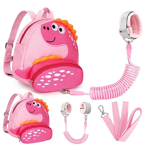 Miniatura 13 de Accmor Arnés Mochila con Correa para Niños Pequeños, Lindas Mochilas de Mariposa para Niños con Enlace de Muñeca Anti-Pérdida, Mini Mochila Infantil