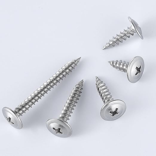 Tornillos para Madera #8x3/4" Cabeza Truss Phillips Acero Inoxidable 300 Piezas miniatura 3