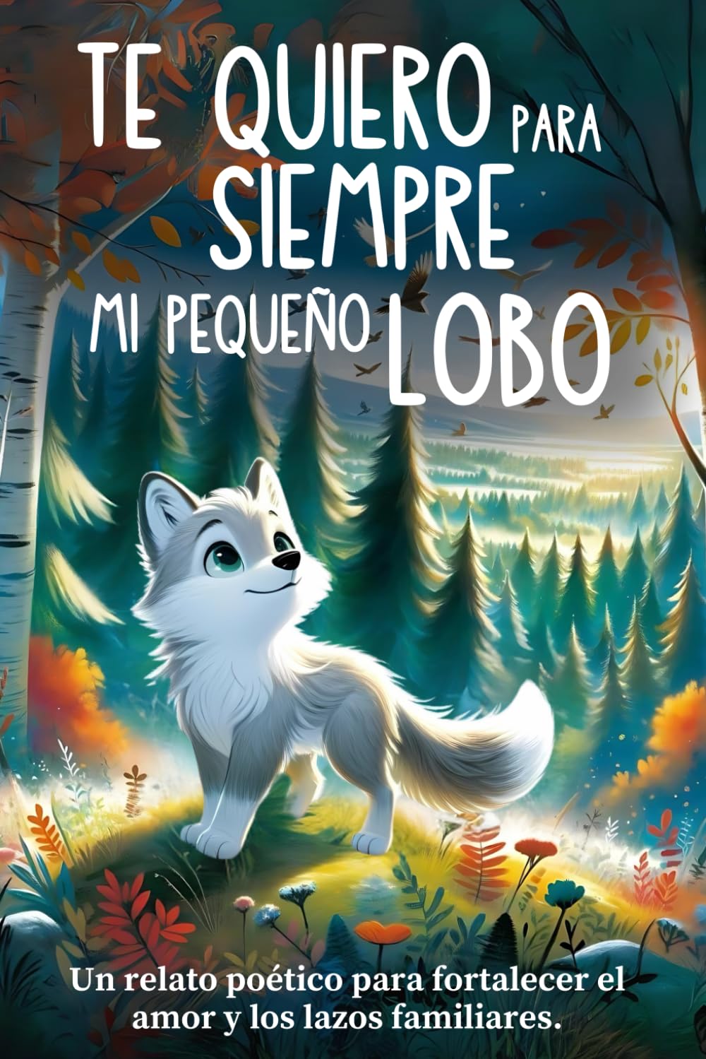 Te quiero para siempre mi pequeño lobo: Una historia poética sobre el amor y la ternura de una familia | Cuento de buenas noches reconfortante para ... sí mismos y fortalecer los lazos familiares
