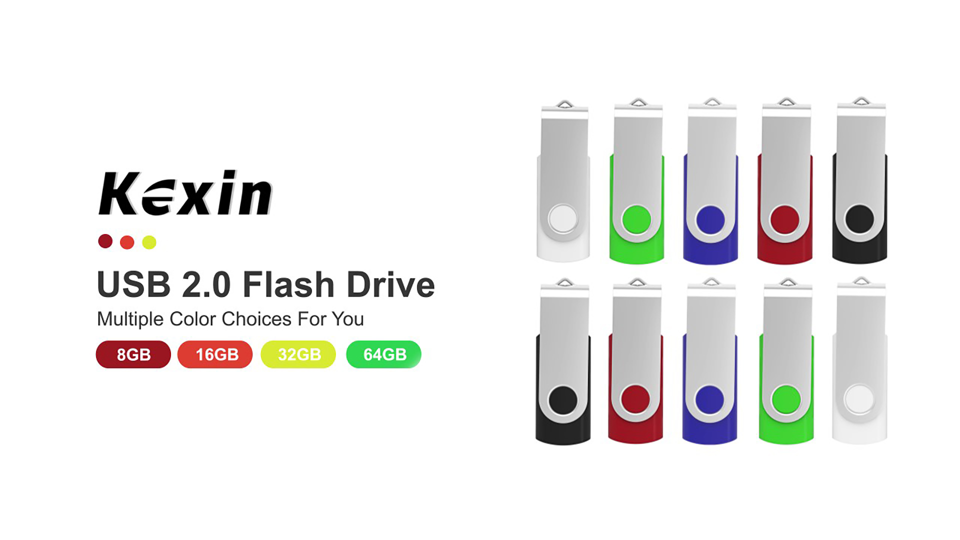 Amazon.com: 16GB Flash Drive 10 Pack USB Flash Drive 16 gb KEXIN