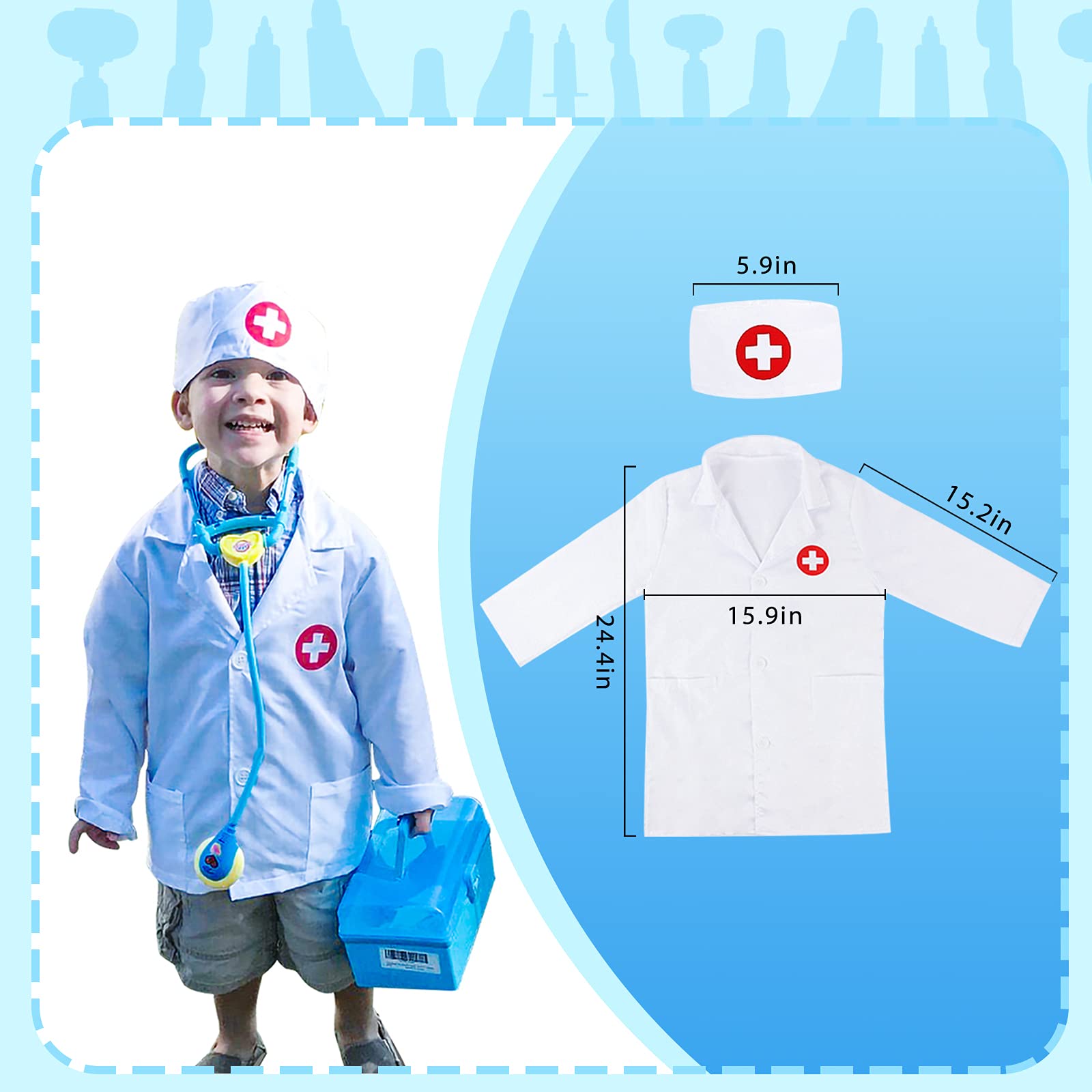 Buy Doctor Kits for Kids Doctor Costume for Kids Toddler Boy Toys