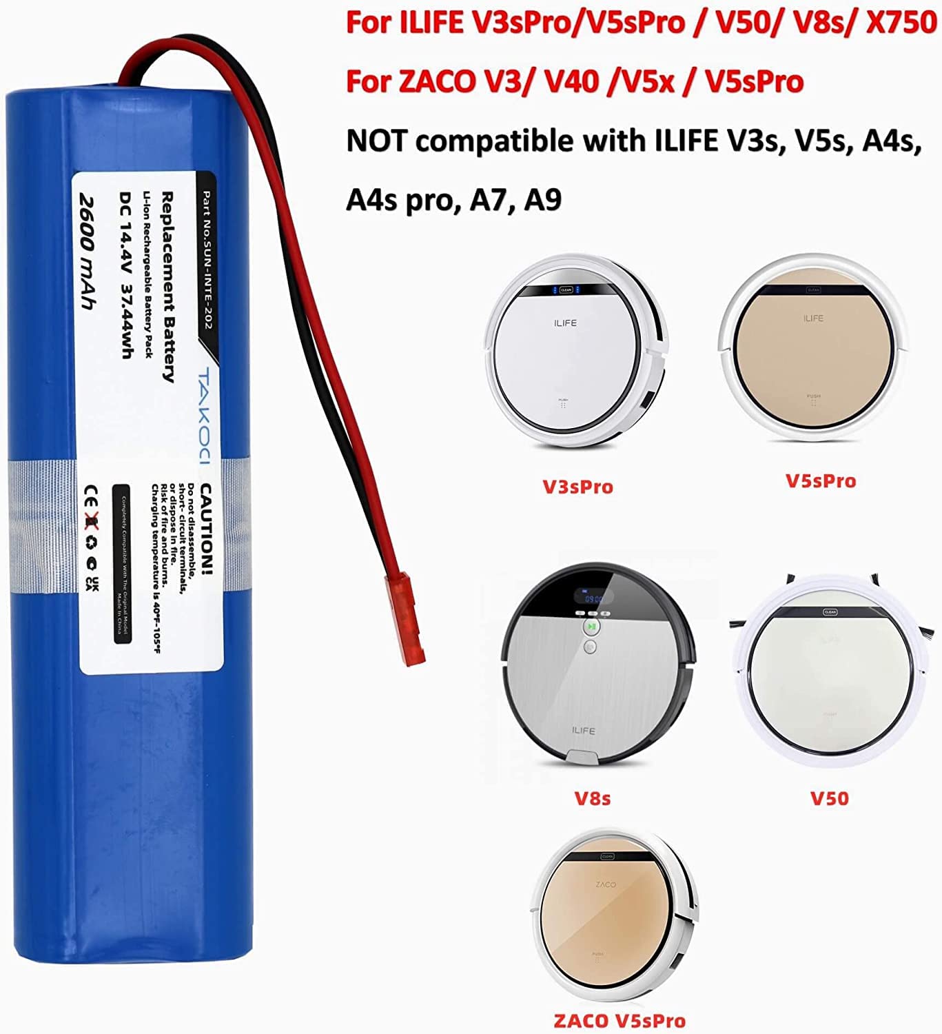 Batteria Per Robot Aspiratore Medion MD18500, MD18501, ILife V8s, ILife - Foto 9