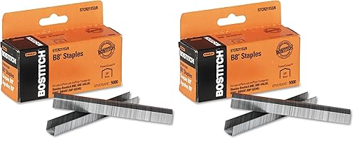 Miniatura 6 de Bostitch B8 PowerCrown Staples 0375 Inch Leg 45 Sheet Capacity 5000 Per Box STCR211538