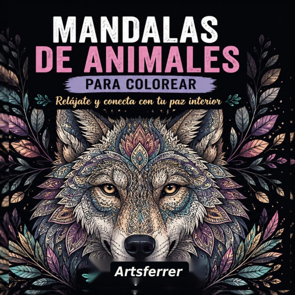 Mandalas De Animales Para Colorear: Mandalas antiestres