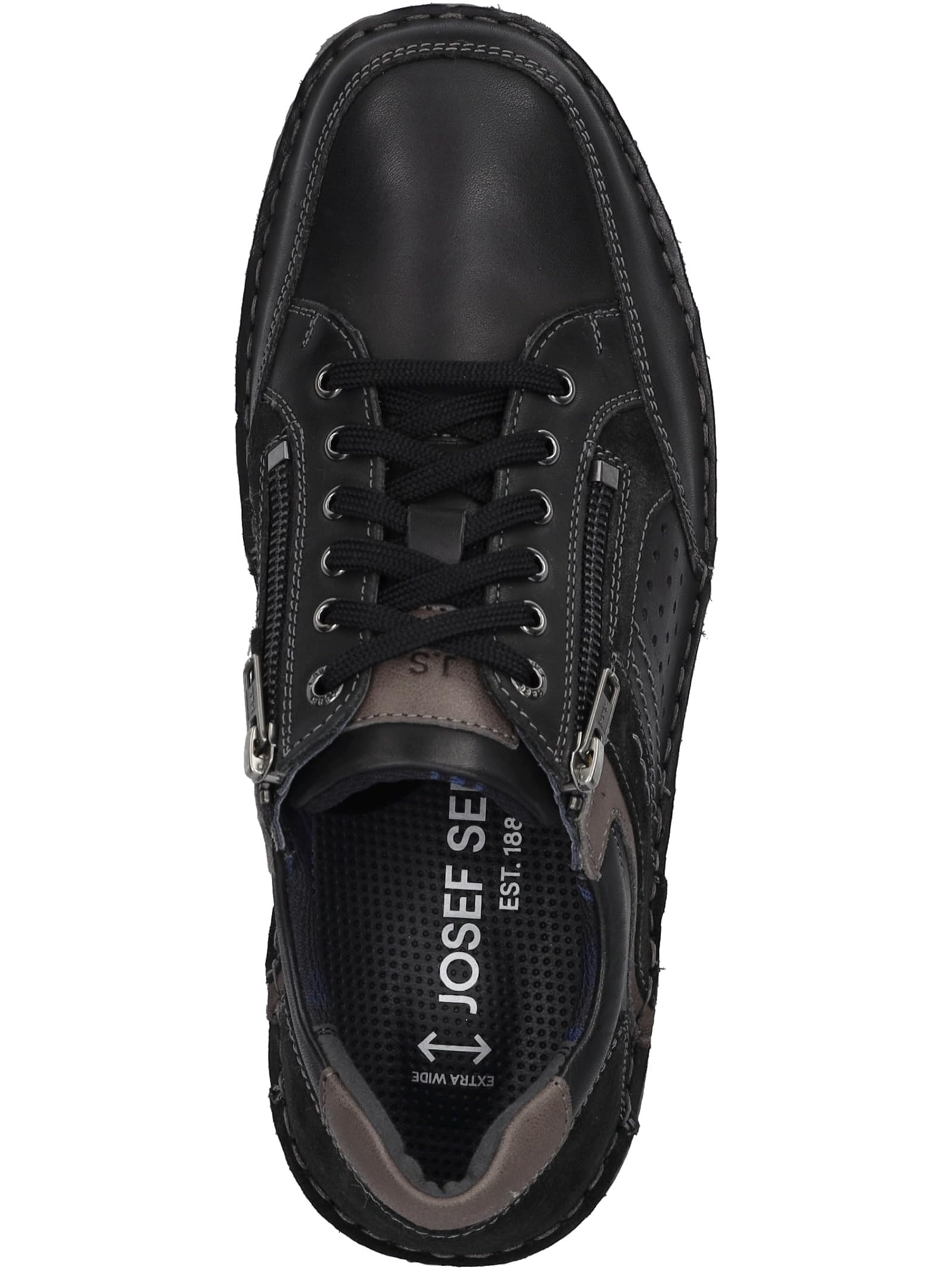Josef Seibel New Anvers 02 Halbschuh Herren Leder Nappa Klettverschluss