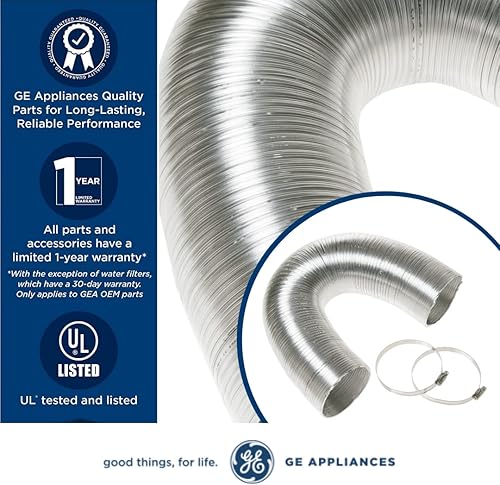 Vista 2 de GE Appliances WX08X10086 Conducto de secadora