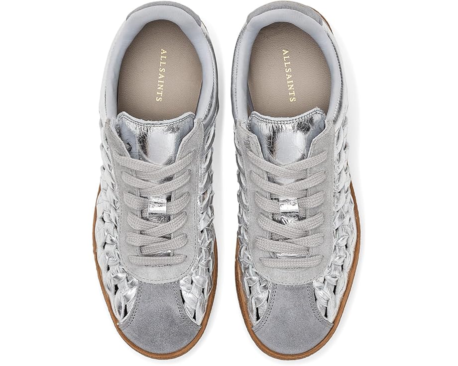 AllSaints Velma Woven Sneakers - Top View