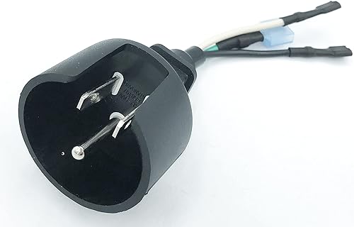 Miniatura 6 de Tolxh Pieza de repuesto para aspiradora Super Coach Pro 10, conjunto de enchufe de alimentación #841724 para Proteam