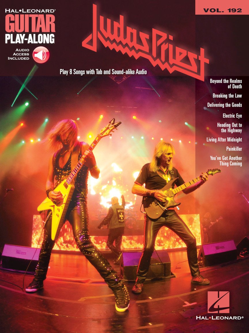 Judas Priest Book and Audio Online Guitar Hal Leonard