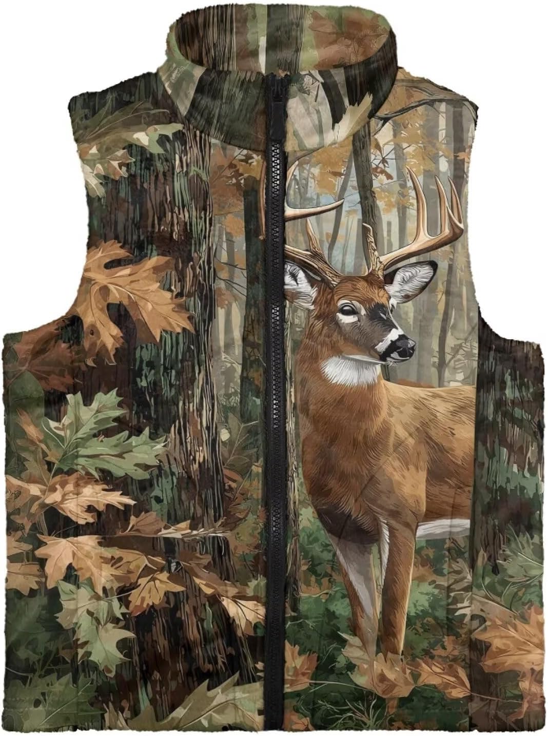 Renewold Boys Girls Fleece Vest Jacket with Pockets Ligntweight Vests Full Zipper Sleeveless Outerwear Toddler Kids Coat - Image 3