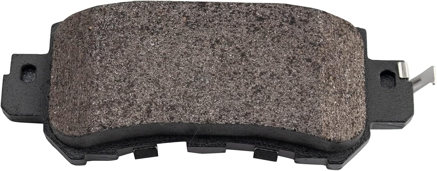 TRQ Rear Brake Pad and Rotor Set Semi Metallic G Coated Rotors Compatible with 2013-2015 Mazda CX-5