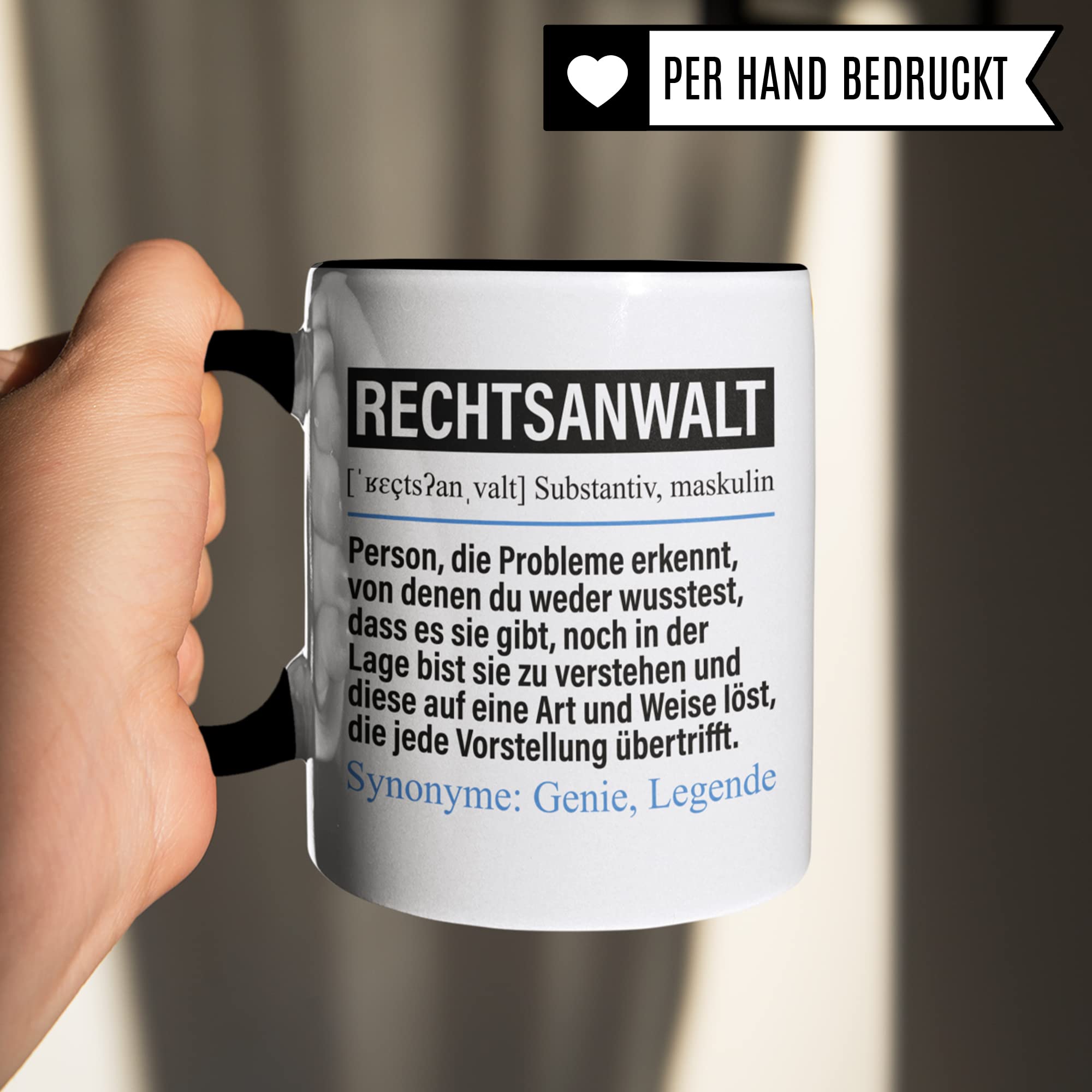 Tasse à Café Avec Inscription En Allemand « Geschenk Vertrau Mir