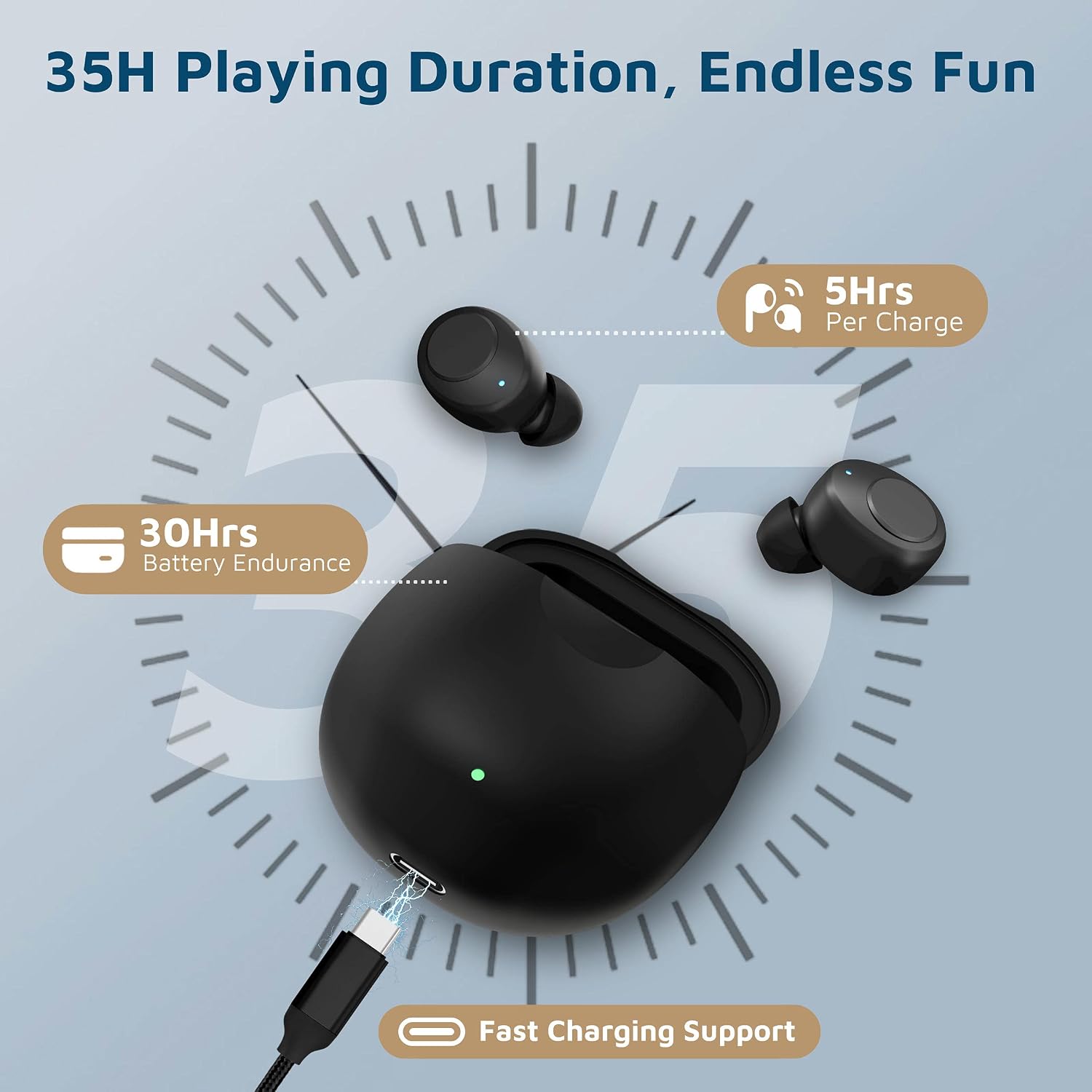 Buy Lasuney T20 True Wireless Earbuds 