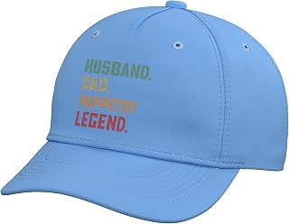 Husband Dad Puppetry Legend Puppets Adjustable Baseball Hat