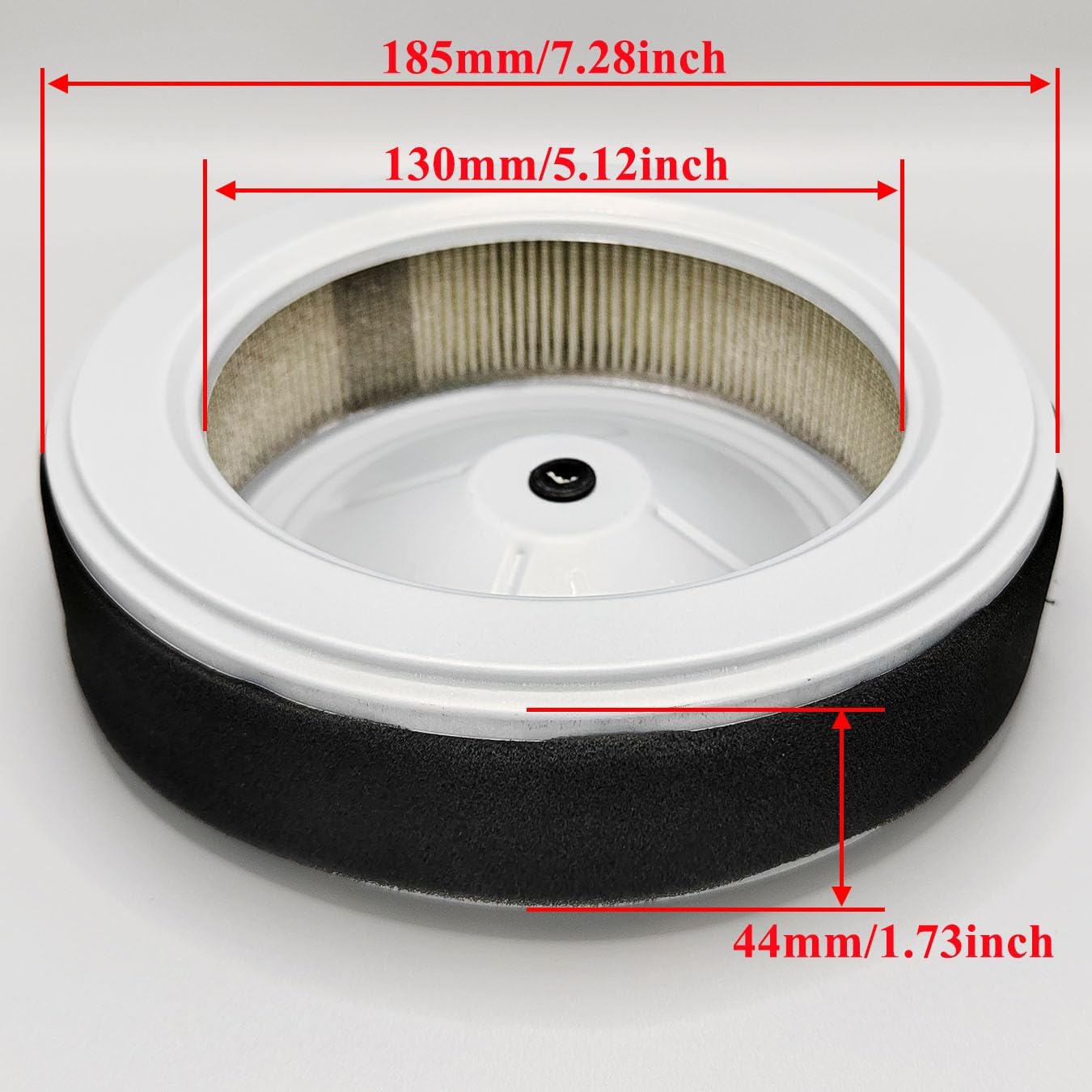 4Pcs Air Filters Set for Honda GX630 GX630R GX630RH GX660 GX690 Replace 17210-Z6L-010