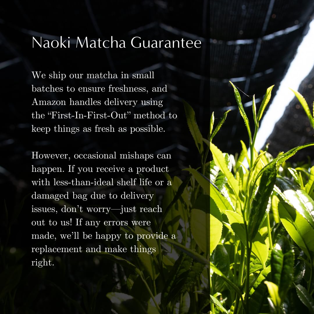 Naoki Matcha Barista Blend Premium Grade Matcha - Authentic Japanese First Harvest Premium Grade Matcha Green Tea Powder — view 5