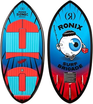 Ronix Sonic - Skimmer - Blue/Red Fish Eye Wakesurf Board