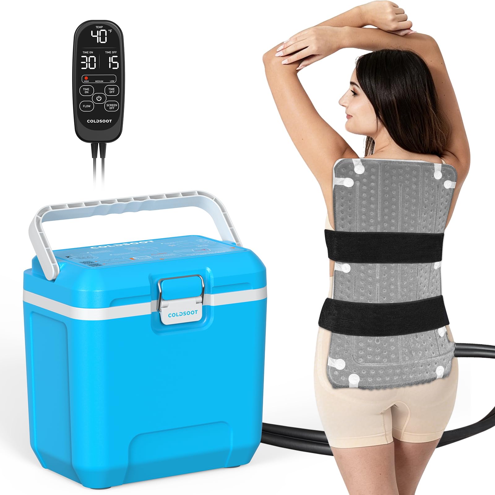 Photo 1 of COLDSOOT Cold Therapy Machine for Back Pain & Swelling Relief