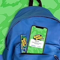 Vista 6 de HUBBA BUBBA Chicle de frambuesa azul ácido, paquete a granel de goma de mascar – 5 piezas, paquete de 18