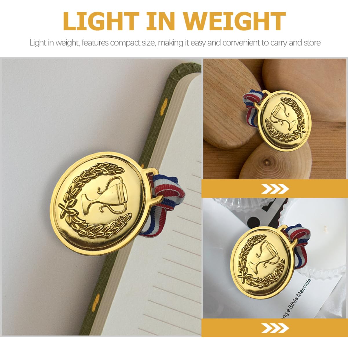 Sosoport Medalla De Oro Juego De Navidad Christmas Games Decoración Fiesta Bingo De Navidad Juguetes Inquietos para Juguetes De Fiesta Juego De Navidad Medallas De Oro