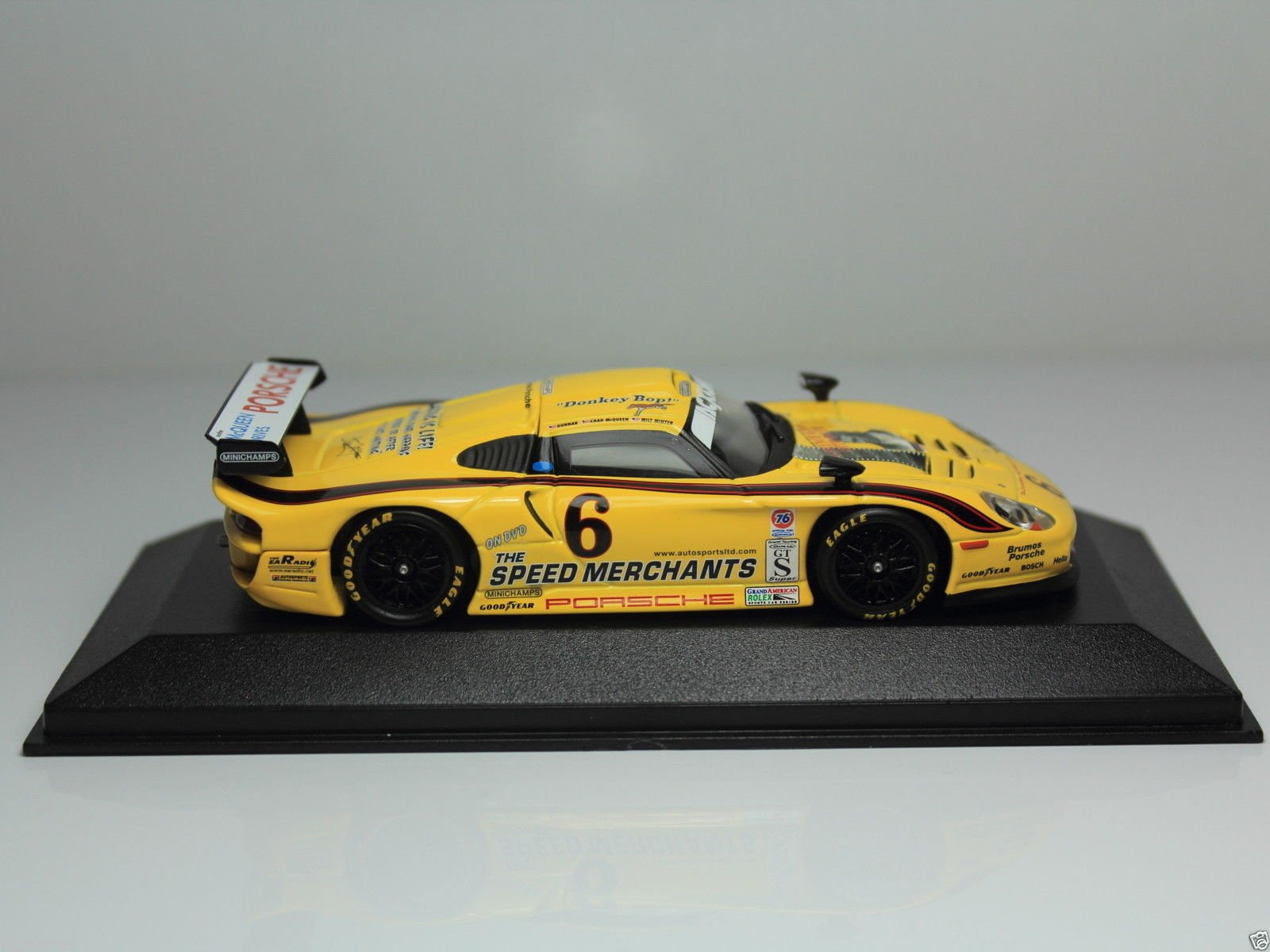 ミニチャンプス　限定2784個 Gunnar−Porsche G99 Amazon | 1/43 Gunnar ポルシェ G99 〓S.マックイーン #6〓 Porsche